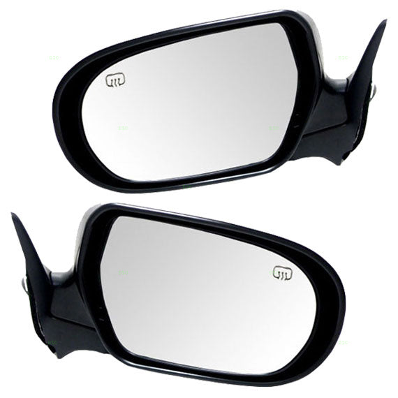 Brock Replacement Set Driver and Passenger Power Side View Mirrors Heated Ready-to-Paint Compatible with 2005-2009 Legacy Outback 91031AG03BNN 91031AG02BNN
