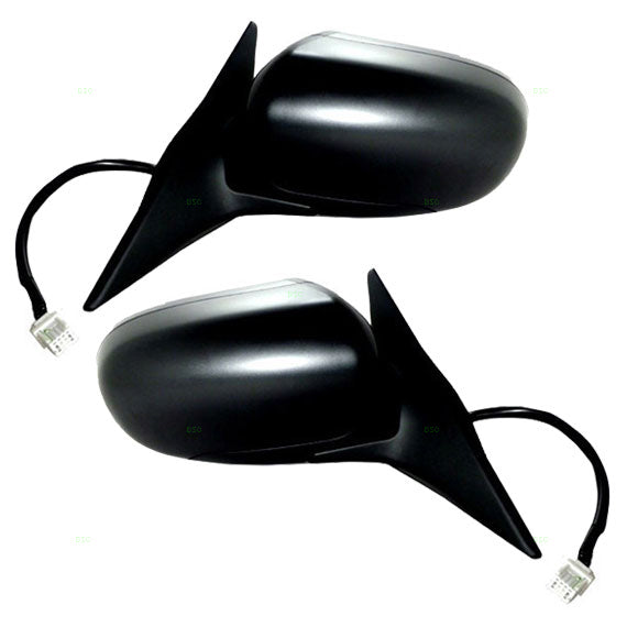 Brock Replacement Set Driver and Passenger Power Side View Mirrors Heated Ready-to-Paint Compatible with 2005-2009 Legacy Outback 91031AG03BNN 91031AG02BNN