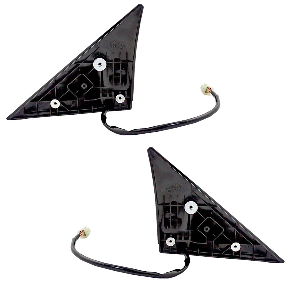 Brock Replacement Driver and Passenger Power Side View Mirror Heated Ready-to-Paint Compatible with 00-04 Outback 03-06 Baja 91031AE99ANN 91031AE98ANN