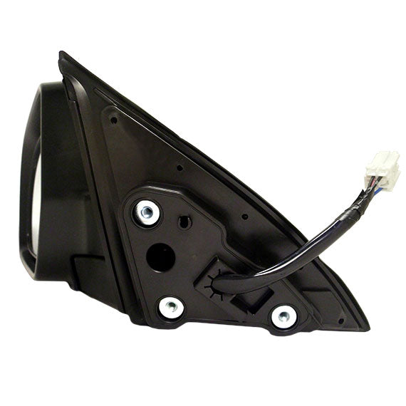 Brock Replacement Drivers Power Side View Mirror Heated with Smooth and Textured Cover Compatible with 2011-2014 Legacy Outback 91036AJ15B