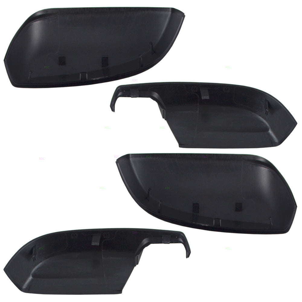 Brock Replacement Pair Set Power Side View Mirrors Heated Compatible with Impreza XV Crosstrek & Hybrid WRX 91036VA071 91054VA201