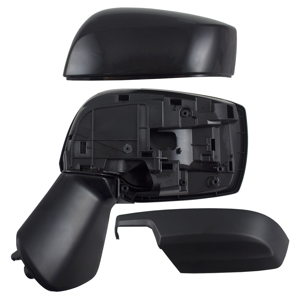 Brock Replacement Drivers Power Side View Mirror Heated Compatible with Impreza XV Crosstrek & Hybrid WRX 91036VA071