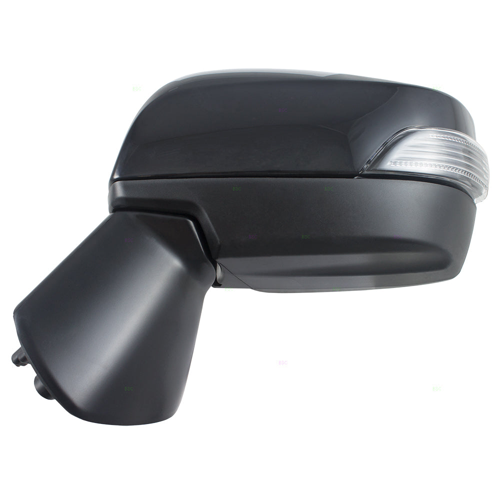 Brock Replacement Drivers Power Side View Mirror Heated Signal Compatible with Impreza XV Crosstrek & Hybrid WRX 91036VA051