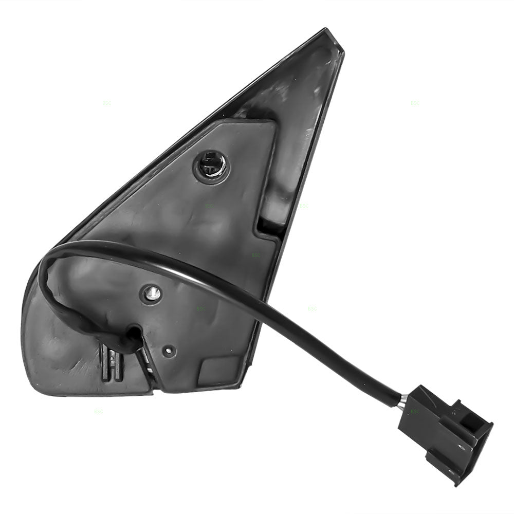 Brock Replacement Passenger Side Power Mirror Paint to Match Black with Heat and Blue Glass without Memory Compatible with 1999-2005 A4 1999-2007 Golf 1J1 857 508 K0 1C