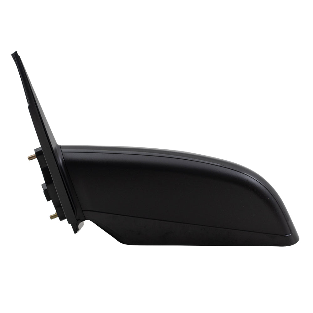 Brock Aftermarket Replacement Driver Left Passenger Right Power Mirror Set Paint to Match Black With Heat Compatible With 2006-2010 Hyundai Sonata