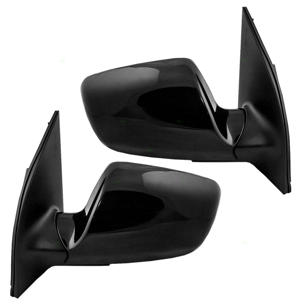 Brock Replacement Driver and Passenger Power Side View Mirrors Smooth Compatible with 2006-2012 Sedona 2007-2008 Entourage Van 87610 4J112 87620 4D311