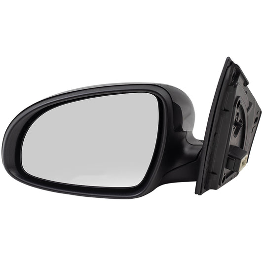Brock Replacement Drivers Power Side View Mirror Manual Folding Assembly Compatible with 17-19 Sportage replaces KI1320196 87610D9100