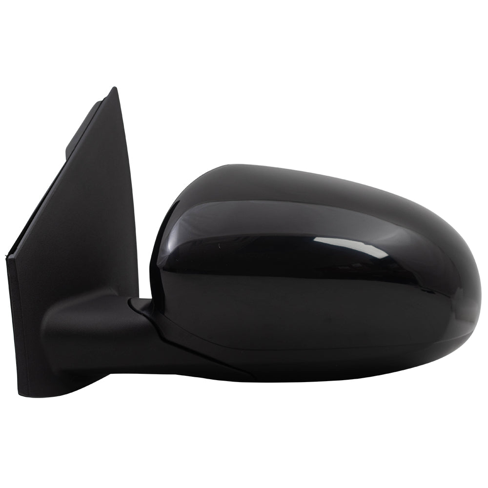 Brock Replacement Drivers Power Side View Mirror Manual Folding Assembly Compatible with 17-19 Sportage replaces KI1320196 87610D9100