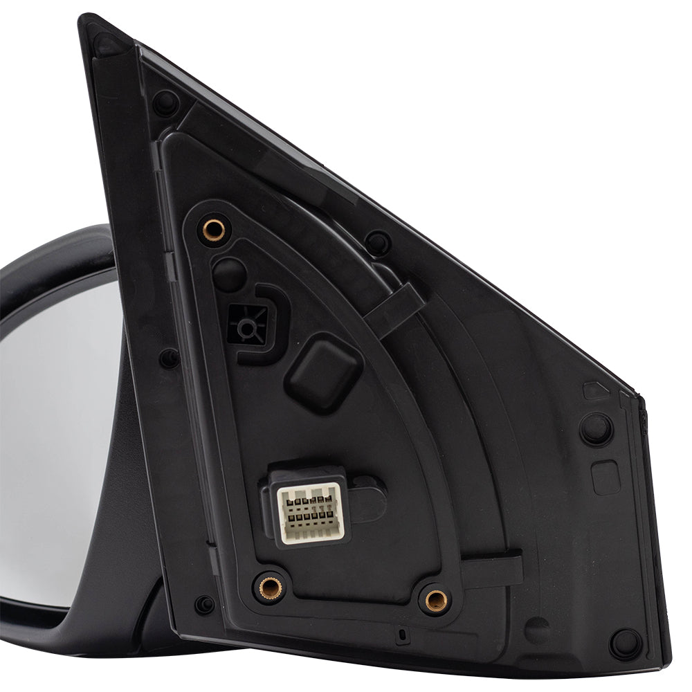 Brock Replacement Drivers Power Side View Mirror Manual Folding Assembly Compatible with 17-19 Sportage replaces KI1320196 87610D9100