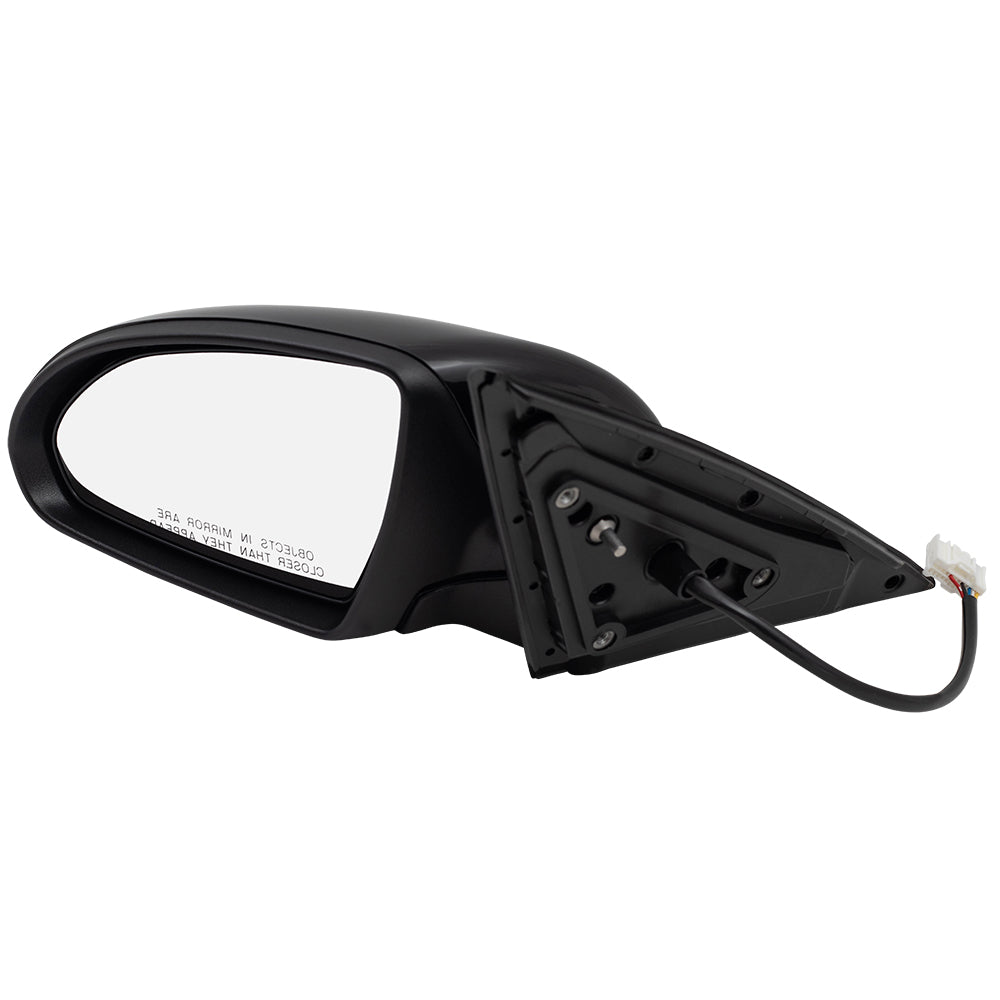 Brock Replacement Side View Mirror for 2016-2018 Optima Power with Signal Driver Compatible with 2016-2018 Optima 87610D5000 87610 D5000