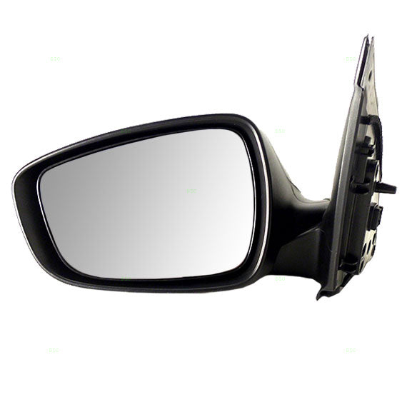 Drivers Side Power Mirror Glass & Housing for 12-17 Hyundai Accent 876101R210