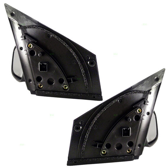 Brock Replacement Driver and Passenger Power Side View Mirrors Compatible with 12-17 Accent 87610-1R210 87620-1R210