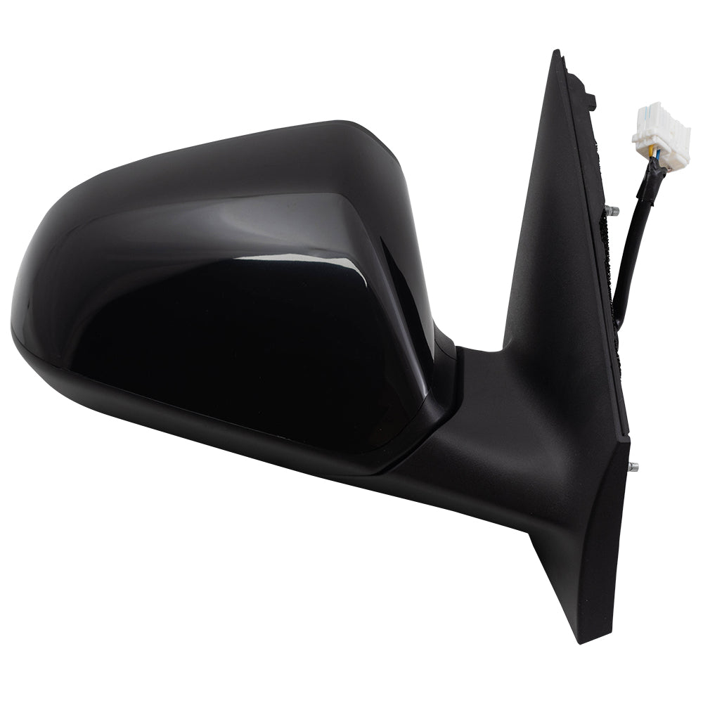 Brock Replacement Pair Set Power Side View Mirrors w/ Blind Spot Detection fits 2018 Sonata replaces HY1320237 HY1321237 87610C2620 87620C2580