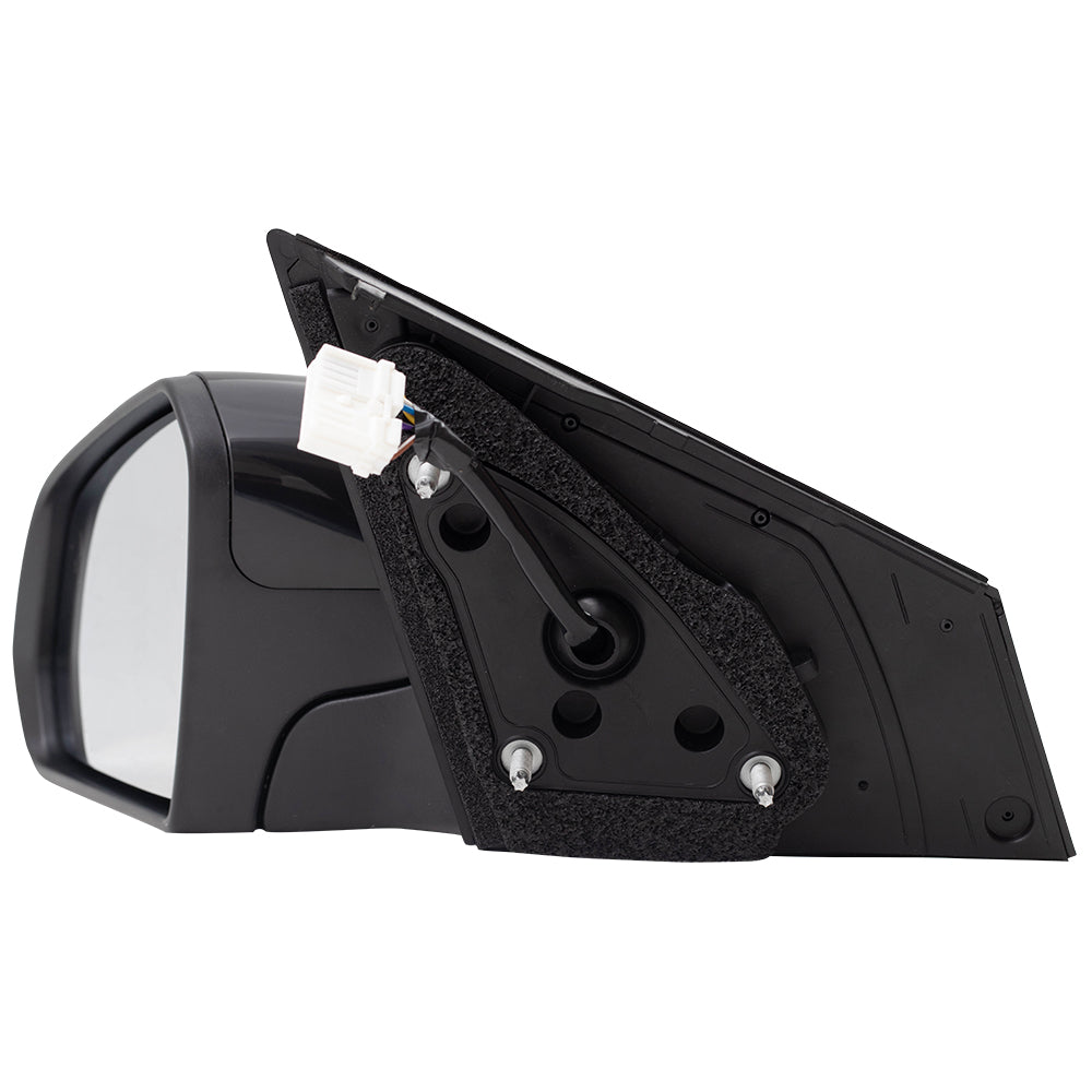 Brock Replacement Drivers Power Side View Mirror w/ Blind Spot Detection fits 2018 Sonata replaces HY1320237 87610C2620