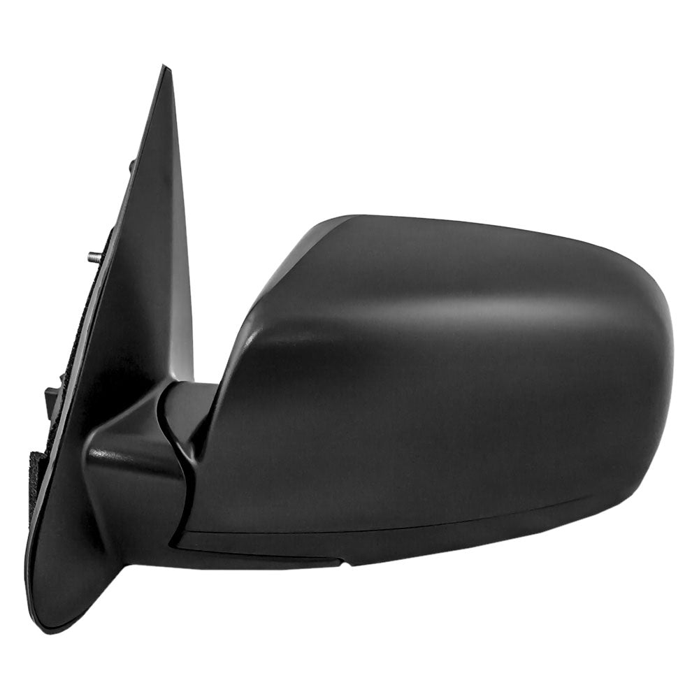 Brock Replacement Drivers Power Side View Mirror Textured Compatible with 2007-2012 Santa Fe 87610-0W110