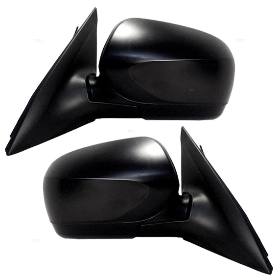 Brock Replacement Set Driver and Passenger Power Side View Mirrors Ready-to-Paint Compatible with 2011-2013 Forester 91029SC460 91029SC450