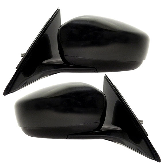Brock Replacement Driver and Passenger Power Side View Mirrors Smooth Compatible with 09-13 G37 Sedan 96302-1NC2A 96301-1NC2A