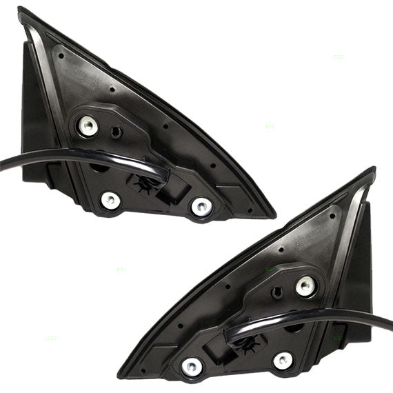 Brock Replacement Driver and Passenger Power Side View Mirrors with Smooth & Textured Covers Compatible with 2011-2014 Legacy Outback 91036AJ13A 91036AJ12B