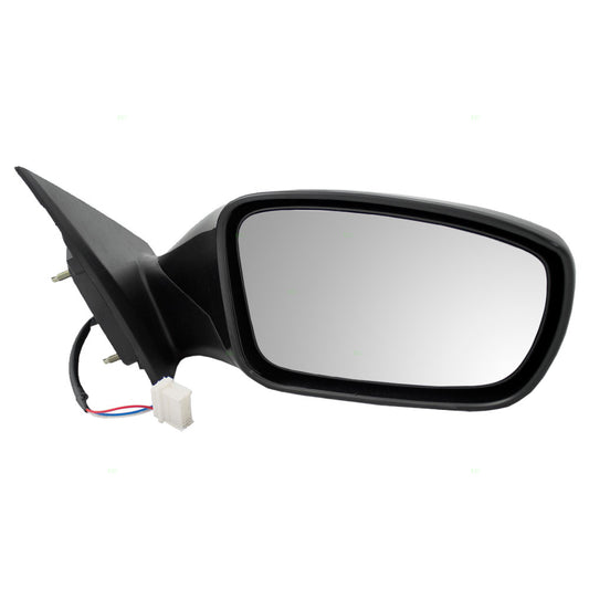 Brock Replacement Passengers Power Side View Mirror Ready-to-Paint Compatible with 2011-2014 Sonata 876203Q000