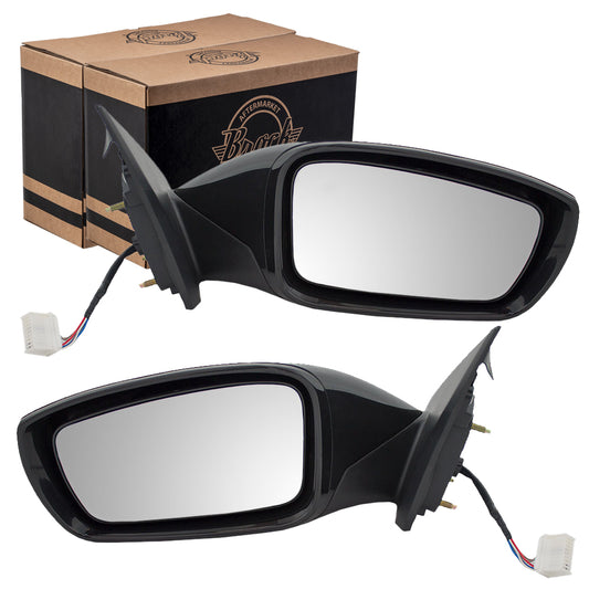 Set of Side View Power Mirrors w/ Signal for 11 12 13 14 Hyundai Sonata