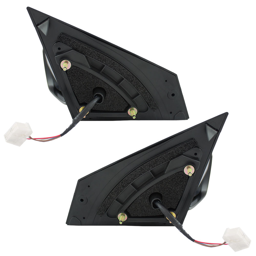 Set of Side View Power Mirrors w/ Signal for 11 12 13 14 Hyundai Sonata