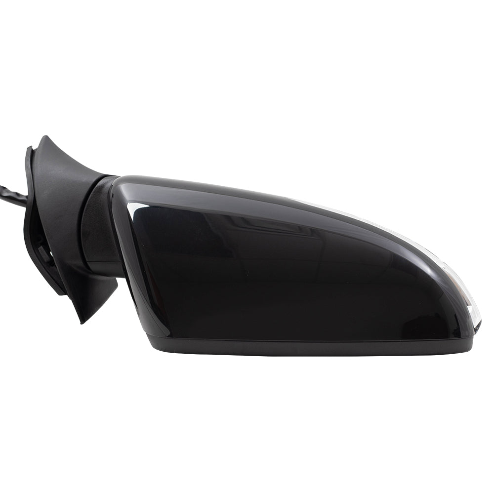 Brock Replacement Pair Side View Power Mirrors Compatible with 2017-2018 Forte Forte5 Power Folding Set Heated Signal Puddle Lamp Blind Spot Detection 87610B0040 87610B0040