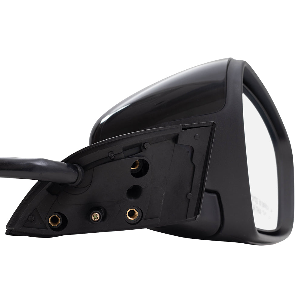 Brock Replacement Side View Mirror Compatible with 2017-2018 Forte Forte5 Passenger Power Folding Heated Signal Puddle Lamp Blind Spot Detection 87610B0040