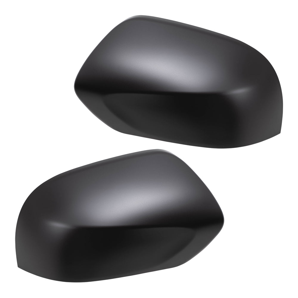 Brock Replacement Driver and Passenger Side Paint to Match Black Mirror Covers without Signal Comaptible with 2011-2014 Outback 2011-2014 Legacy