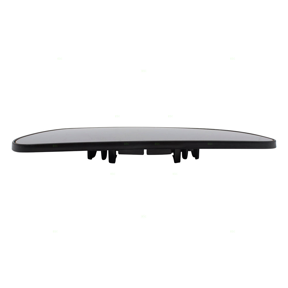 Brock Replacement Drivers Side View Mirror Glass w/ Base Heated compatible with 14-18 Forte Sedan & Forte5 87611A7050