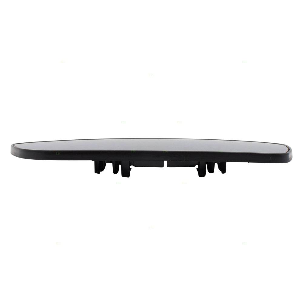 Brock Replacement Drivers Side View Mirror Glass w/ Base Heated compatible with 14-18 Forte Sedan & Forte5 87611A7050