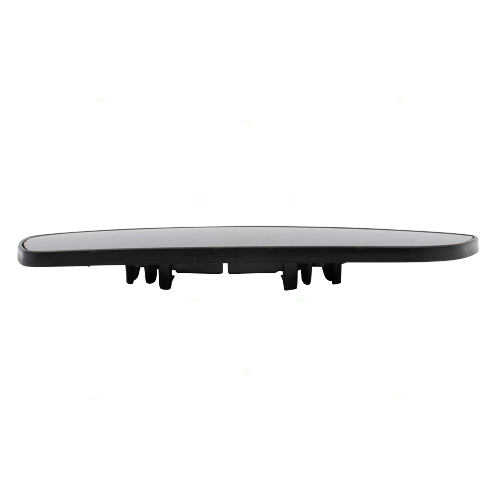Brock Replacement Passengers Side View Mirror Glass w/ Base Heated compatible with 14-18 Forte Sedan & Forte5 87621A7040