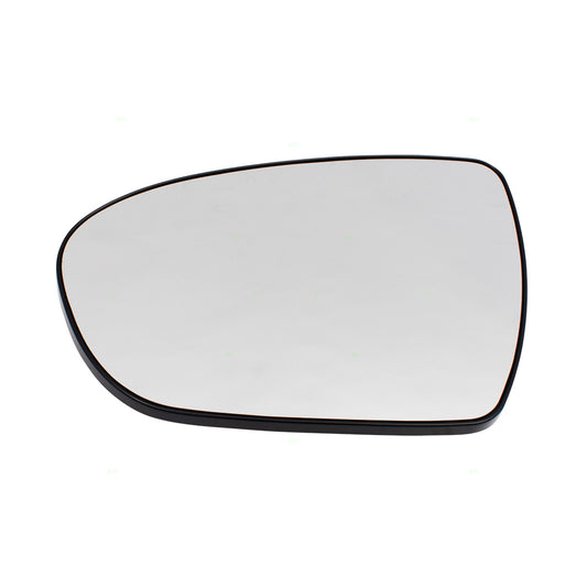 Brock Replacement Drivers Side View Mirror Glass & Base Heated compatible with Optima 876112T110