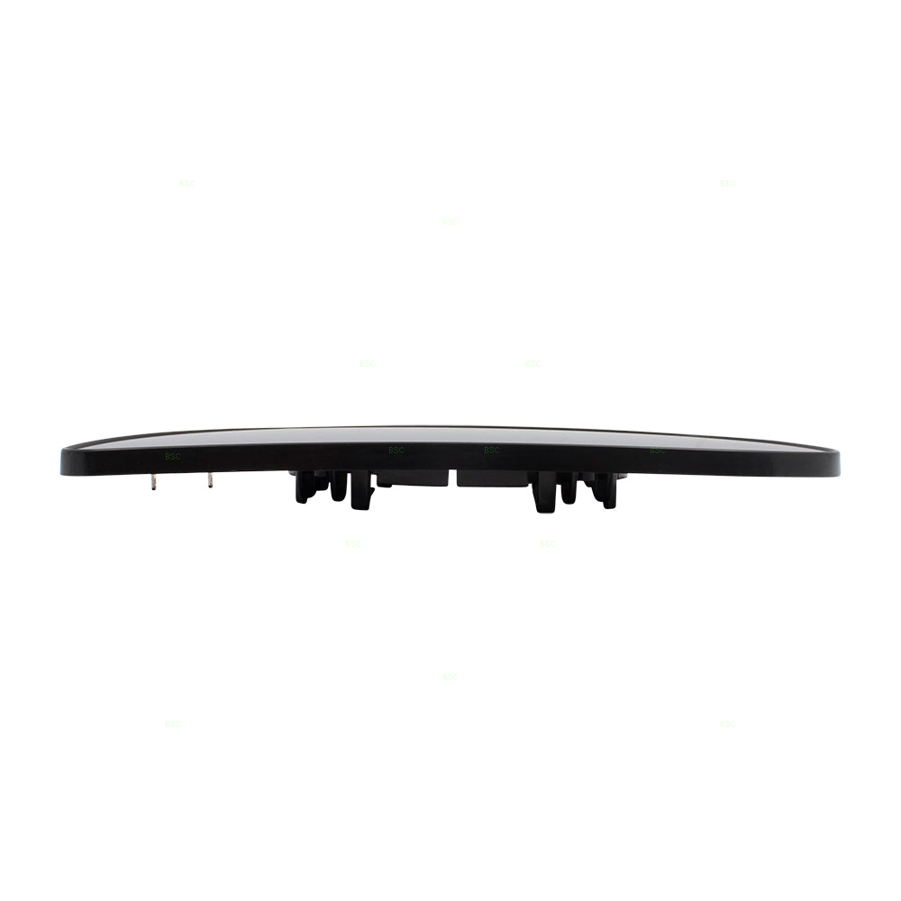 Brock Replacement Drivers Side View Mirror Glass & Base Heated compatible with Optima 876112T110