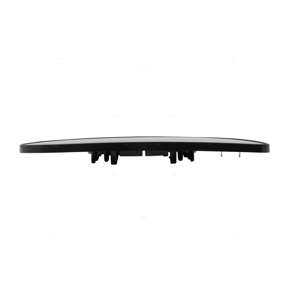 Brock Replacement Passengers Side View Mirror Glass & Base Heated compatible with Optima 876212T110