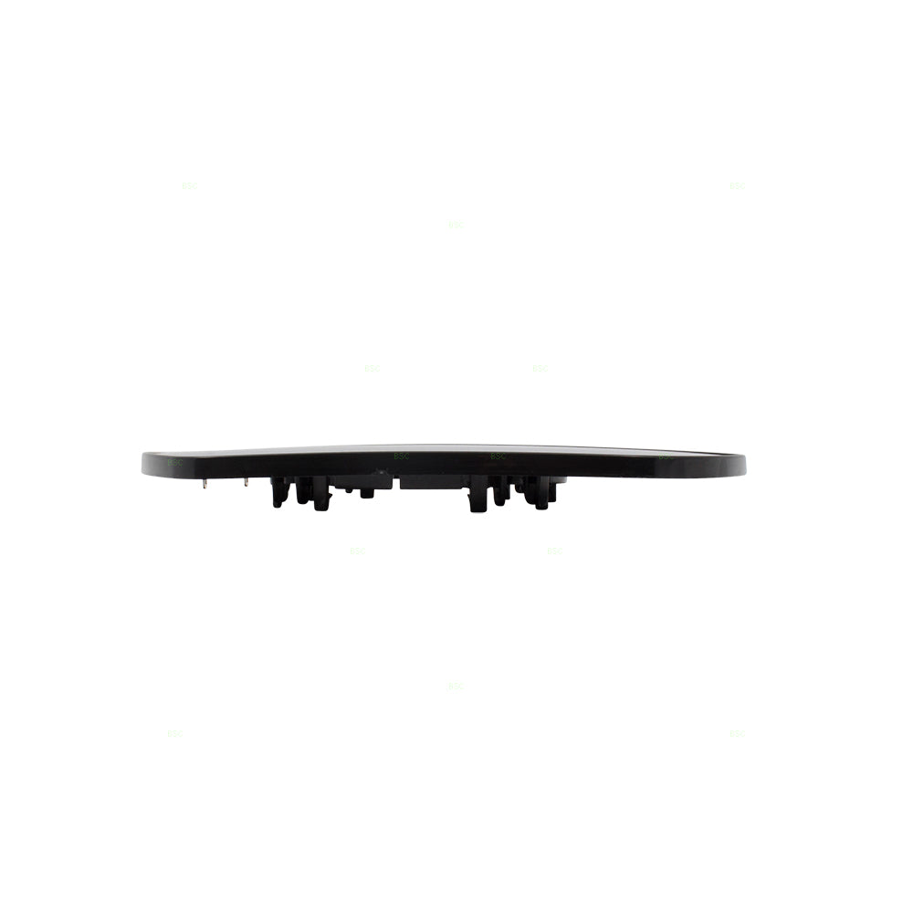 Brock Replacement Passengers Side View Mirror Glass & Base Heated compatible with Optima 876212T110