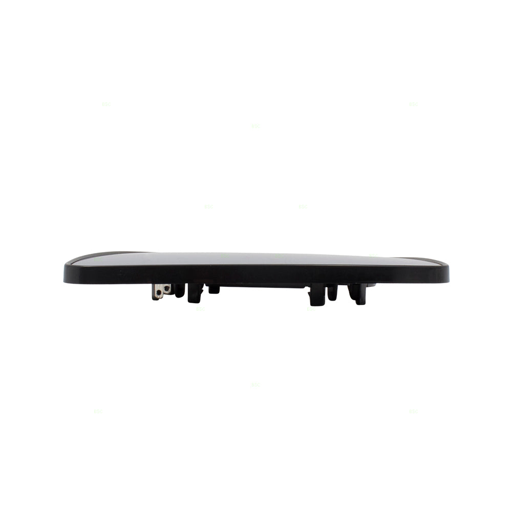 Brock Replacement Passengers Side View Mirror Glass & Base Heated compatible with Optima 876212T110