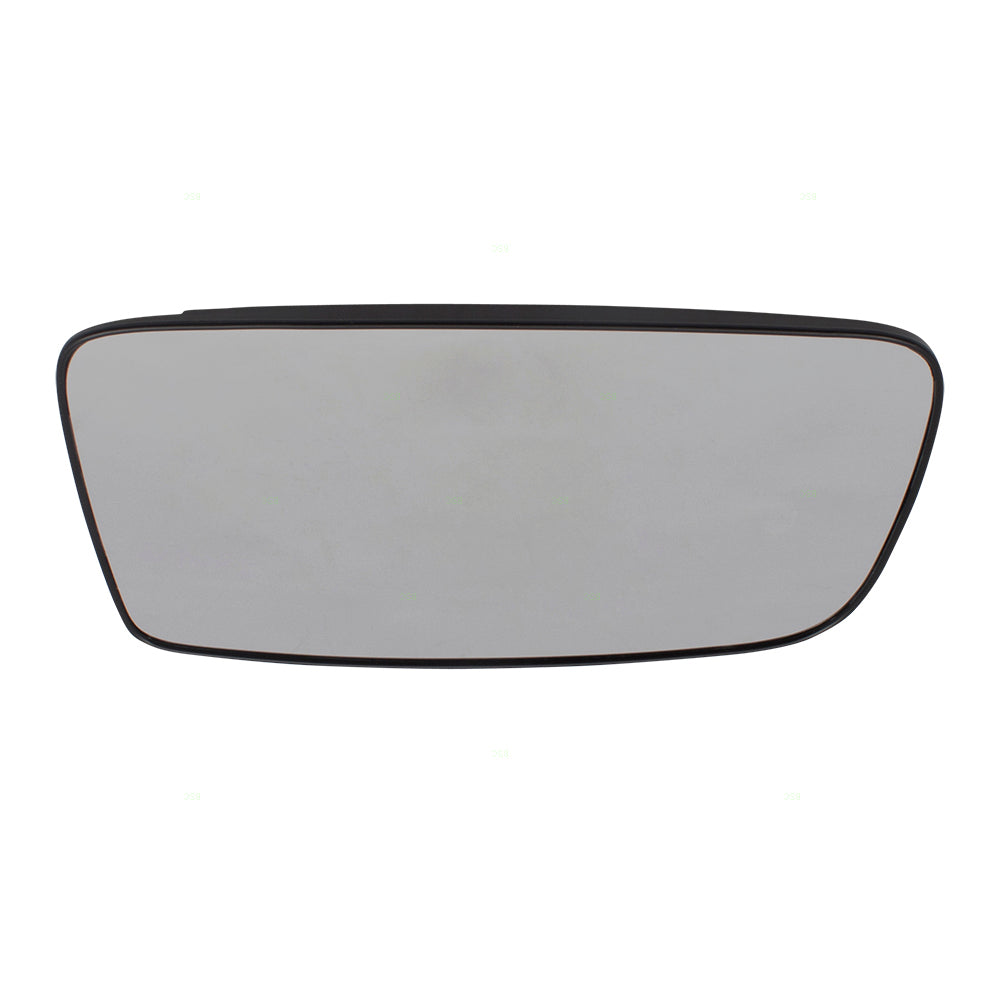 Brock Replacement for Drivers Side View Mirror Glass & Base Compatible with 02-07 Lancer MR574587