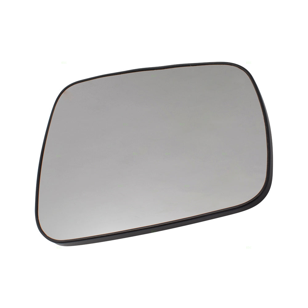Brock Replacement for Passengers Side View Mirror Glass & Base Compatible with 08-14 Lancer 7632A636