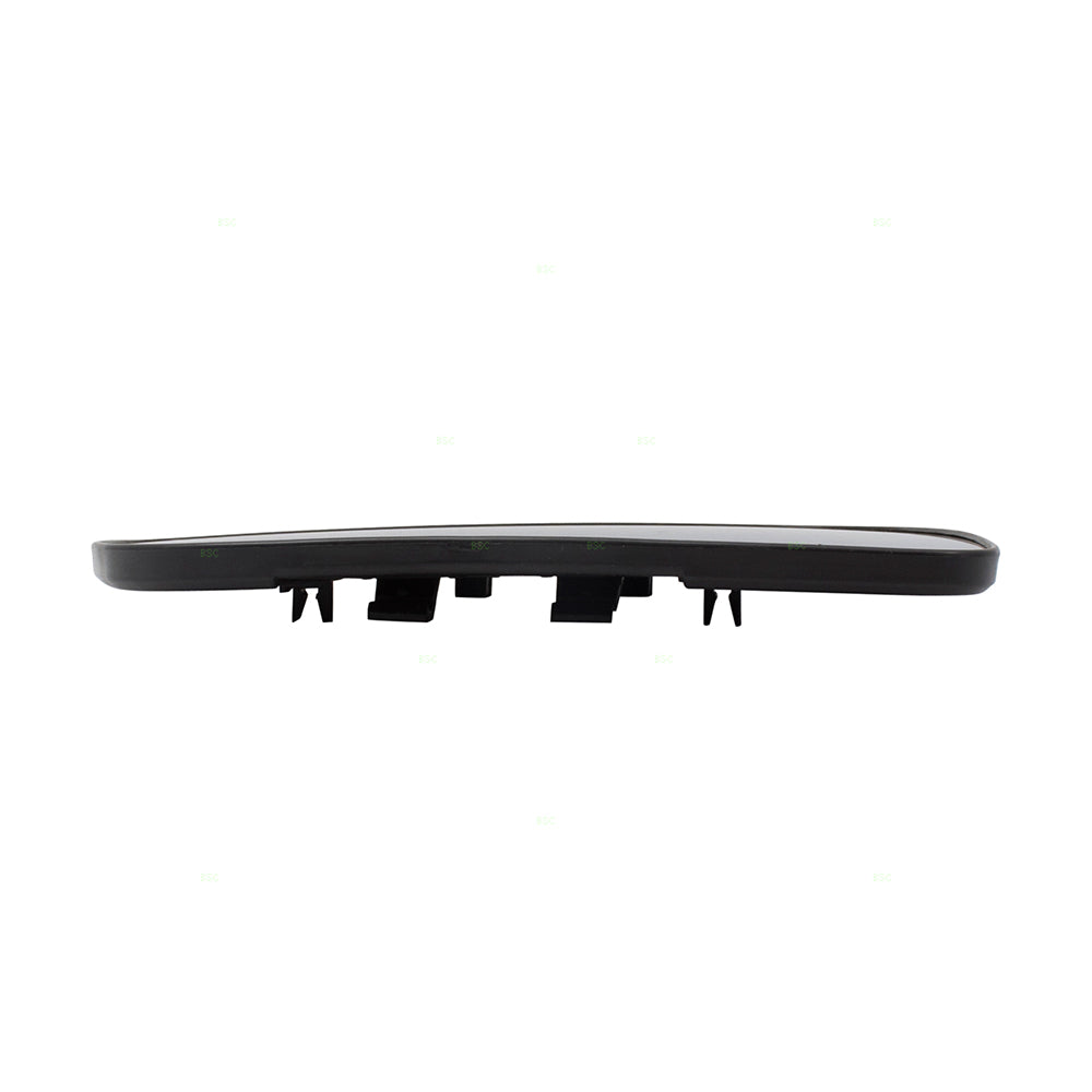 Brock Replacement for Passengers Side View Mirror Glass & Base Compatible with 08-14 Lancer 7632A636