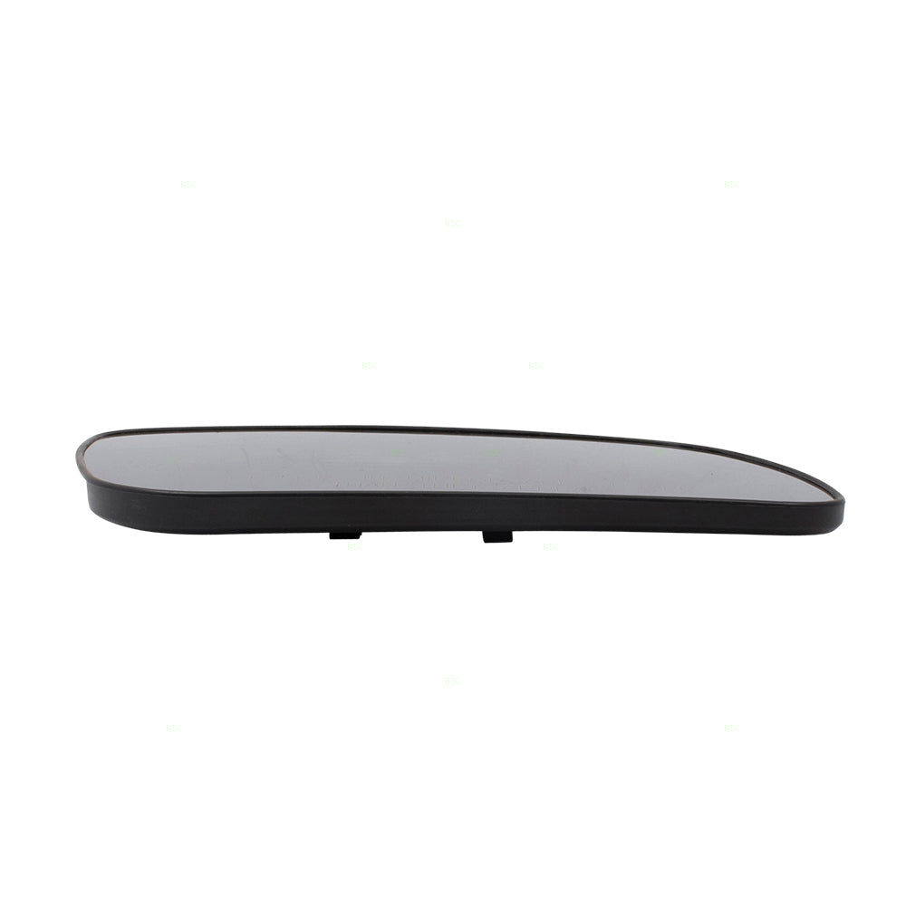 Brock Replacement for Passengers Side View Mirror Glass & Base Compatible with 08-14 Lancer 7632A636