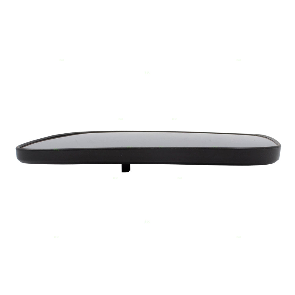 Brock Replacement for Passengers Side View Mirror Glass & Base Compatible with 08-14 Lancer 7632A636
