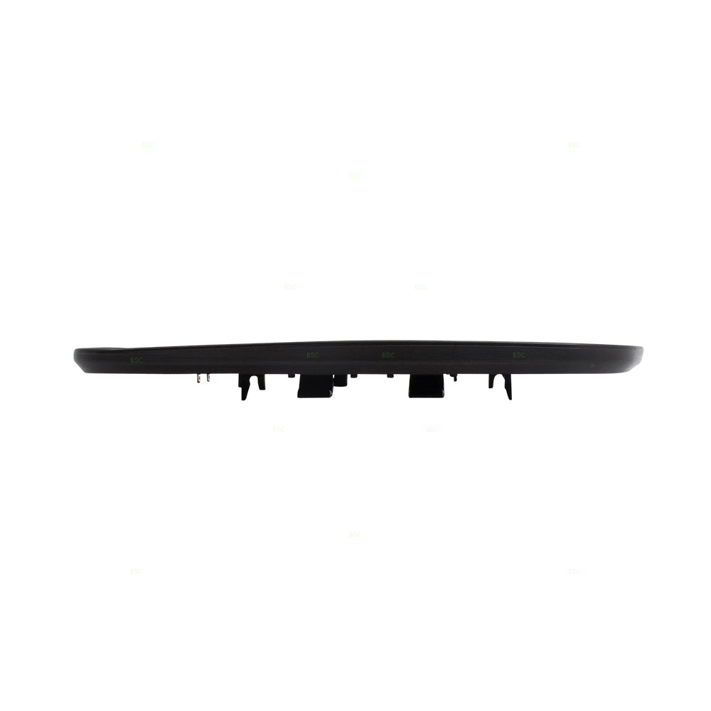 Brock Replacement for Pair Set Side View Mirror Glass & Bases Heated Compatible with 15-17 Lancer 7632B327 7632C390