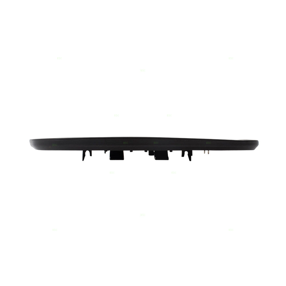 Brock Replacement for Passengers Side View Mirror Glass & Base Heated Compatible with15-17 Lancer 7632C390