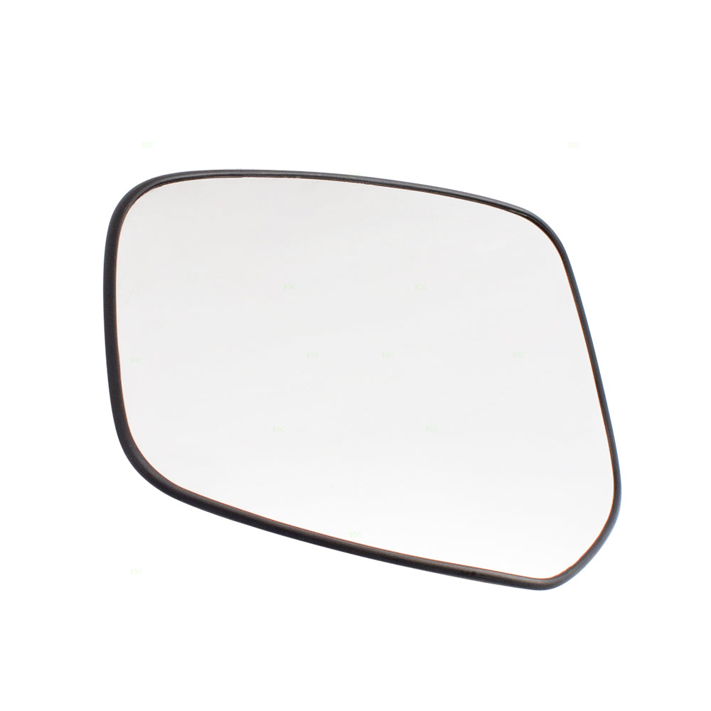 Brock Replacement for Pair Set Side Mirror Glass & Bases Compatible with 14-18 Mirage 17-18 Mirage G4 4620 5651 7632B599 7632B600