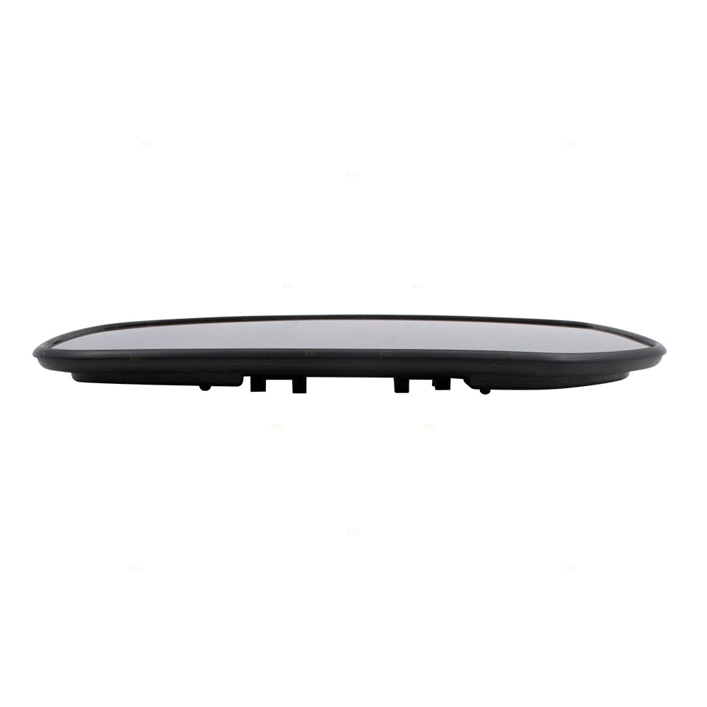 Brock Replacement for Pair Set Side Mirror Glass & Bases Compatible with 14-18 Mirage 17-18 Mirage G4 4620 5651 7632B599 7632B600