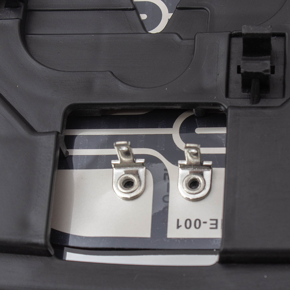 Brock Replacement Pair Set Side Mirror Glass & Bases for 14-18 Mirage 17-18 Mirage G4 Heated replaces 7632B601 7632B602