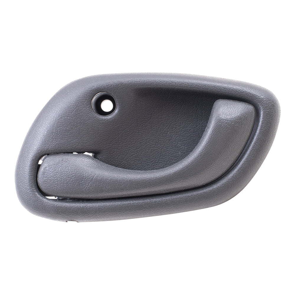 Brock Replacement Drivers Inside Interior Gray Door Handle Compatible with Tracker Esteem Grand Vitara 83130-60G01-T01