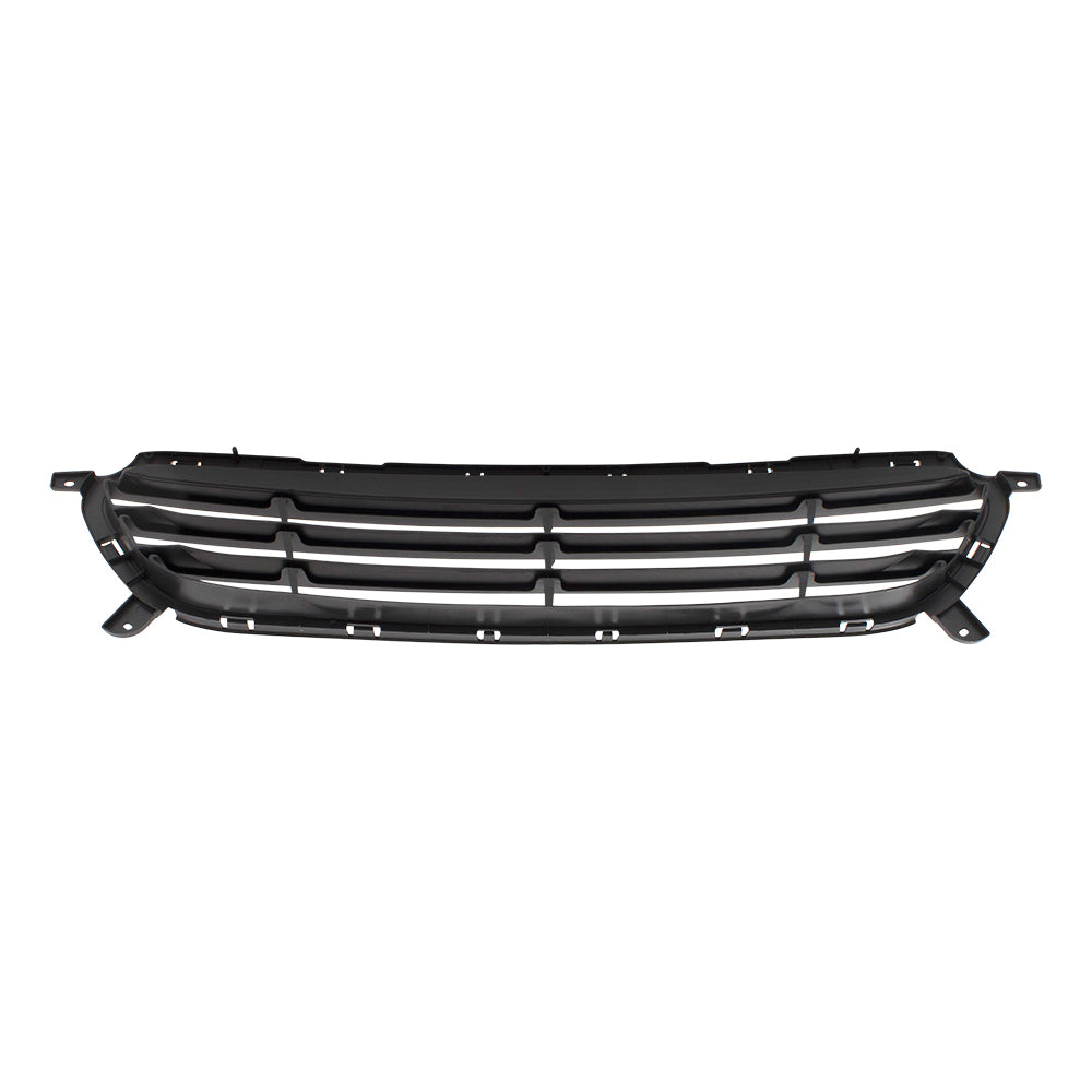 Textured Front Lower Center Bumper Grille for 12-14 Hyundai Accent 865611R000