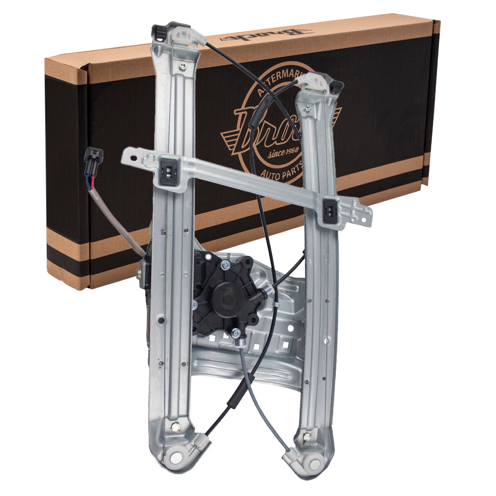 04-08 10-11 Mitsubishi Endeavor Front Passengers Power Window Regulator & Motor