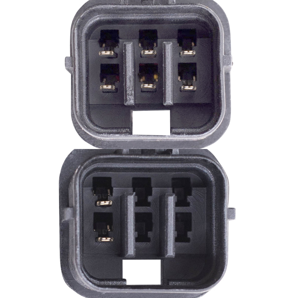 Brock Replacement Driver and Passenger Side Power Window Regulators with Motor 4 Piece Set Compatible with 2008-2011 Lancer 08-11 Lancer Evolution Built to 2/11 10-11 Lancer Sportback Built to 2/11